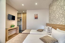 Двухместный номер Standard с балконом 2 отдельные кровати, Отель Orbeli Hotel, Ереван