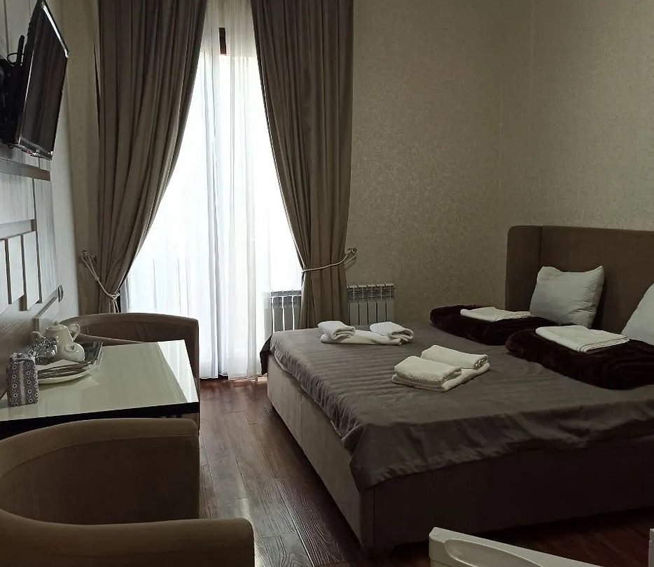 Коттедж 4-местный 1-комнатный (Полулюкс, корпус 7, 8, 9)