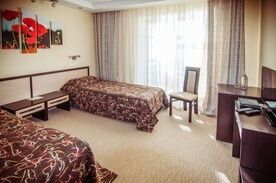 Двухместный номер с двумя кроватями, Отель Порт Весьегонск, Весьегонск