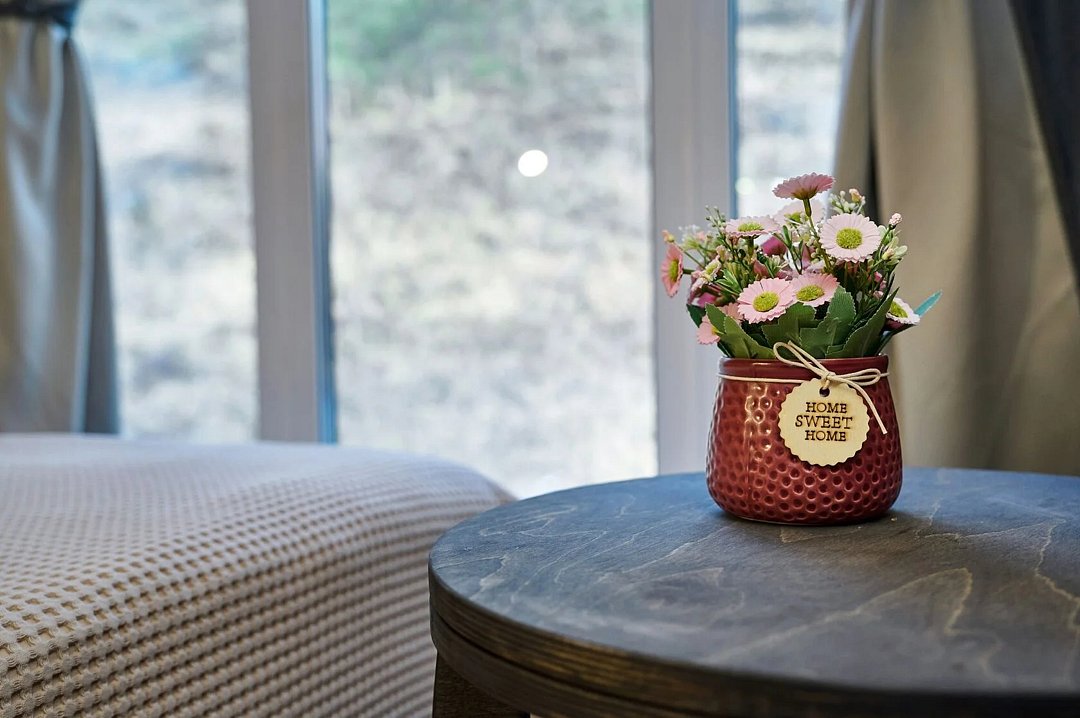 А-фрейм 4-местный (комфорт+) вид на горы