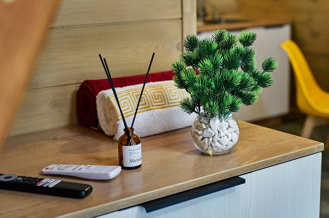 А-фрейм 4-местный (комфорт+) вид на горы