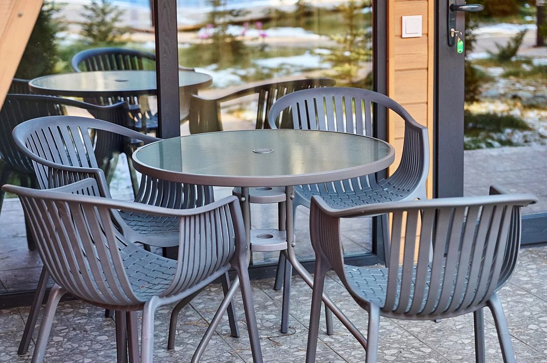 А-фрейм 4-местный (комфорт+) вид на горы