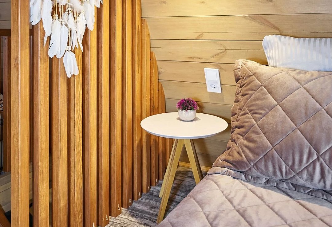 А-фрейм 5-местный (комфорт) вид на бассейн