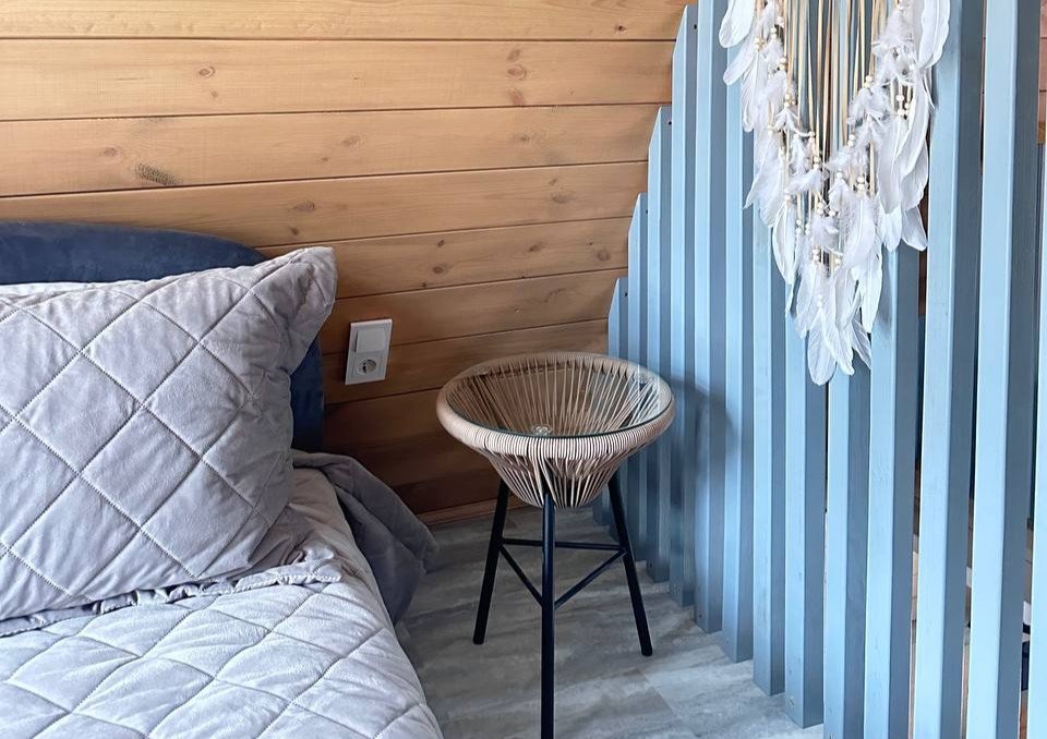 А-фрейм 5-местный (комфорт) вид на бассейн