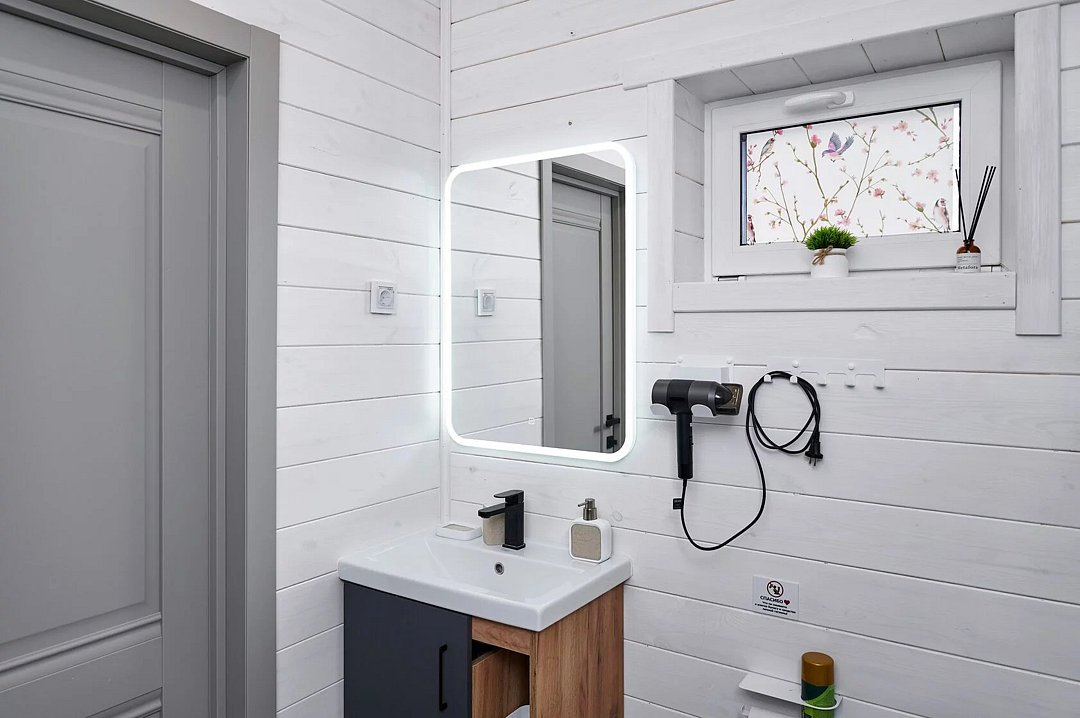 А-фрейм 5-местный (комфорт) вид на бассейн