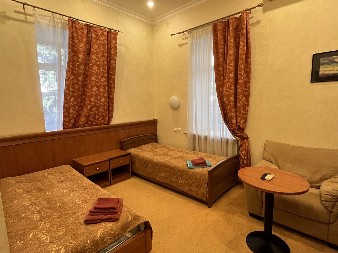 Стандартный 2-местный 1-комнатный (корпус 2,5)