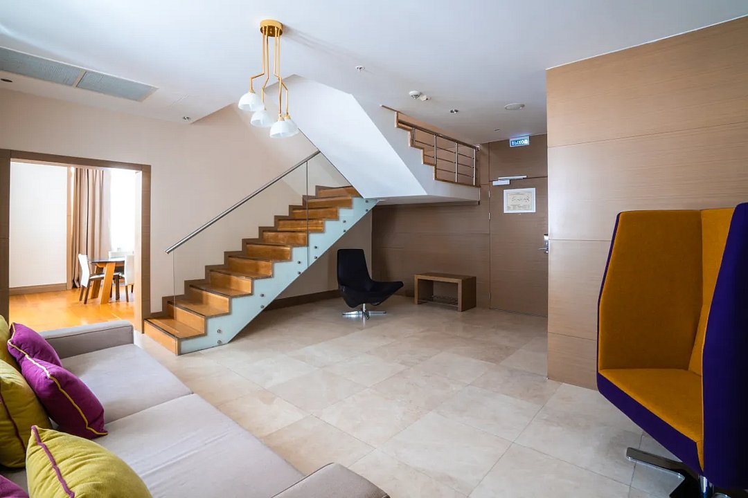 Пентхаус 4-местный (с 2 спальнями и гостиной)