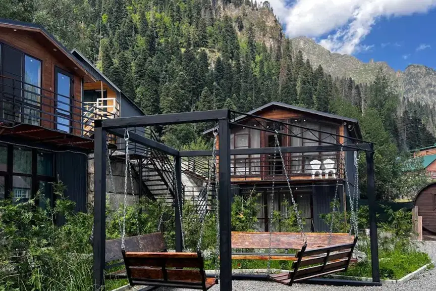 База отдыха Домбайская сказка, Республика Карачаево-Черкесия, Домбай 