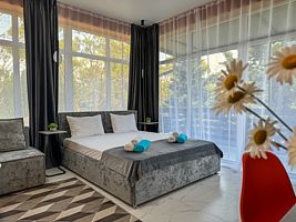 Супериор Комфорт 2-местный 1-комнатный с балконом, Отель Bruni Loft Hotel, Цандрипш