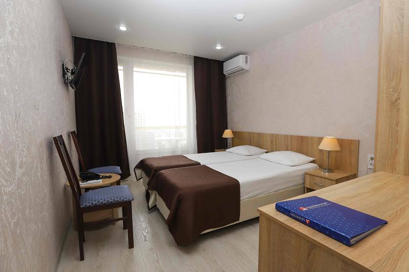 Стандартный 2-местный 1 категории (В1к2м1кК, 7-15 этаж)