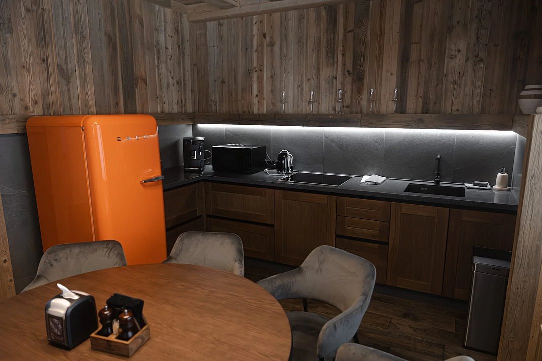 Шале семейное 8-местный 4-комнатный (№4,5)