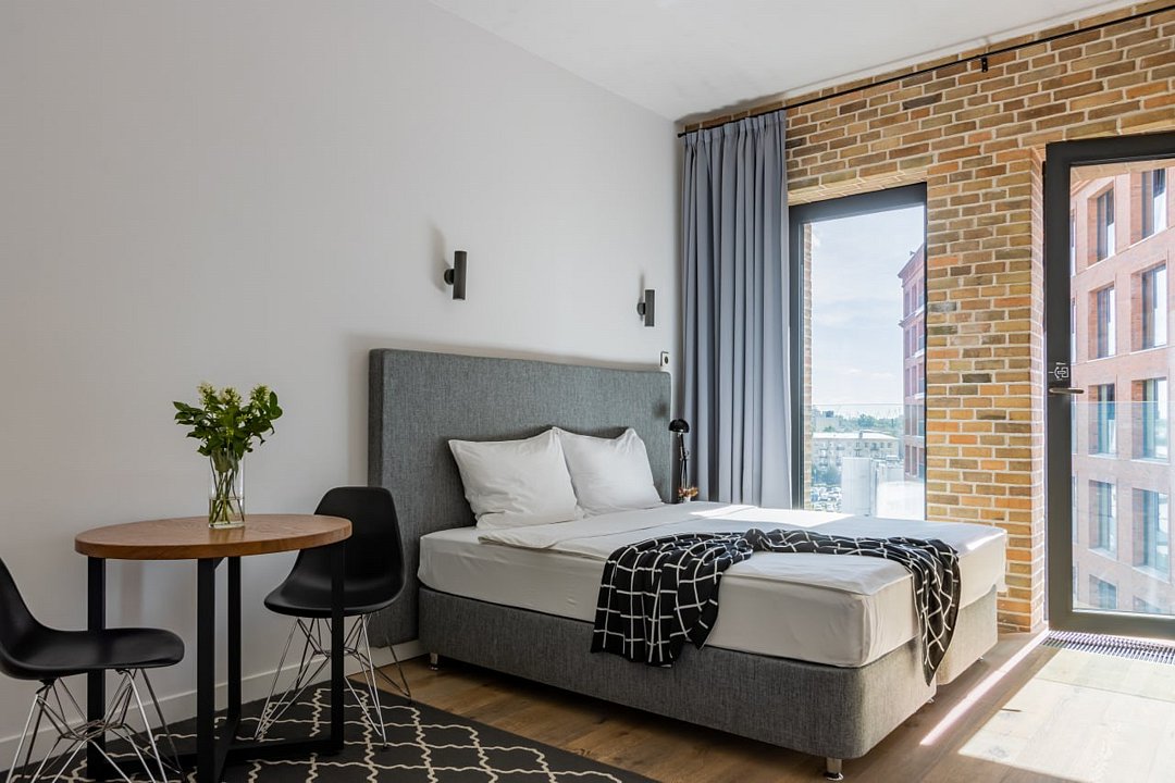 Студио 2-местный 1-комнатный (вид на двор)