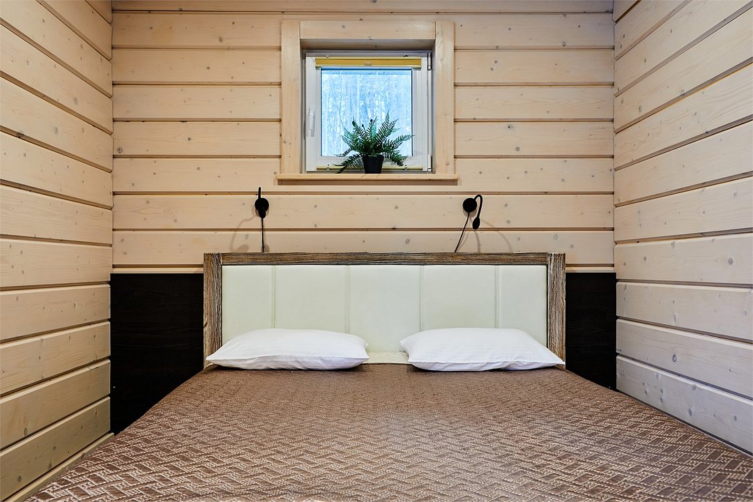 Коттедж 4-местный 2-комнатный (DBL, с сауной)