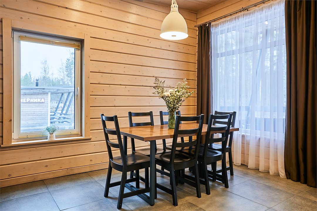 Коттедж 4-местный 2-комнатный (DBL, с сауной)