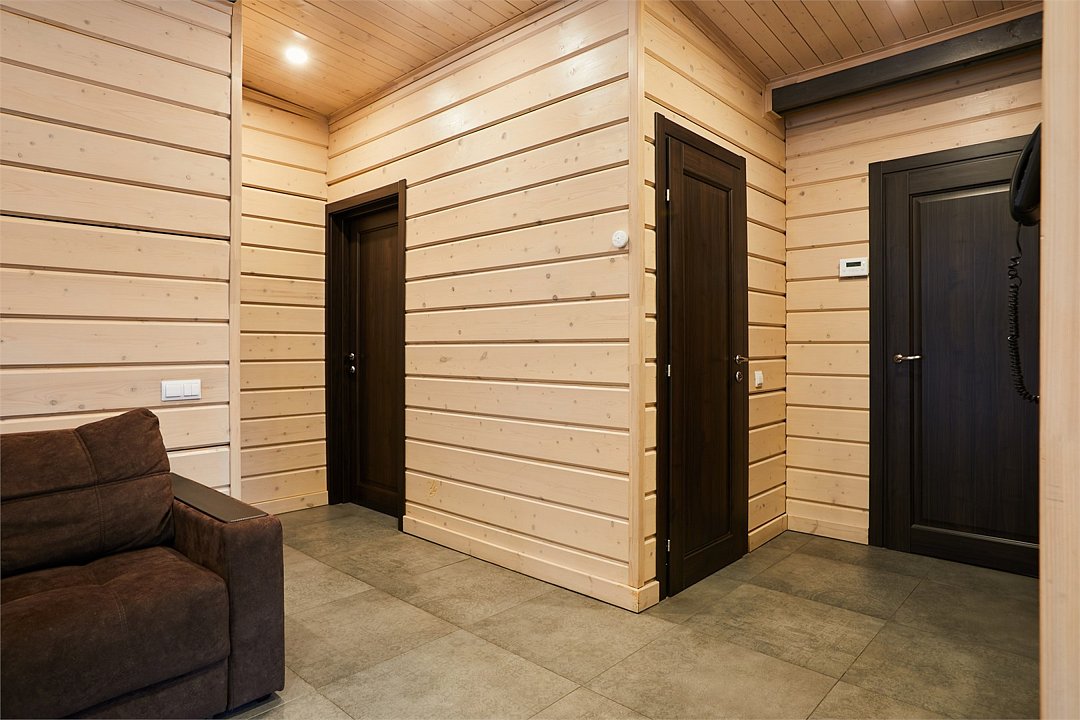 Коттедж 4-местный 2-комнатный (DBL, с сауной)