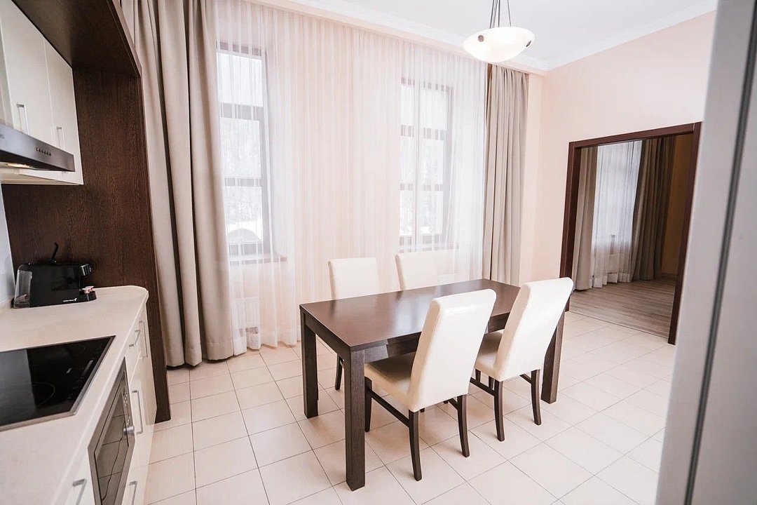 Апартаменты Комфорт 2-местные (Поляна 540, 1 спальня, вид на горы)