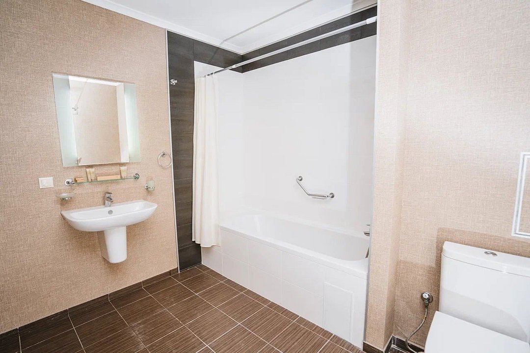 Апартаменты Комфорт 2-местные (Поляна 540, 1 спальня, вид на горы)