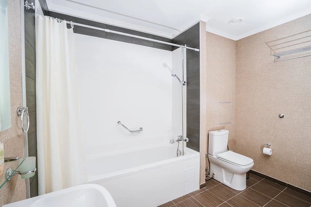 Апартаменты Комфорт 2-местные (Поляна 540, 1 спальня, вид на горы)