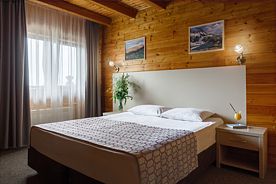 Двухместный номер Улучшенный с видом на внутренний двор 2 отдельные кровати, Отель Даховская Слобода, Майкопский