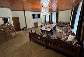 Люкс двухкомнатный с балконом и с видом на горы, Спа-отель Mr. Amore, Домбай