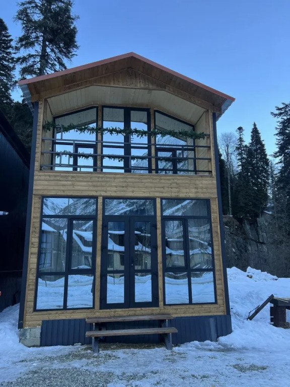 Шале Forest glamp, Республика Карачаево-Черкесия, Домбай 