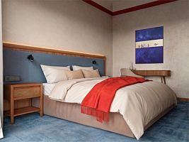 Двухместные апартаменты 2 отдельные кровати, Отель Лазурит Архыз Hotel & SPA 5*, Архыз