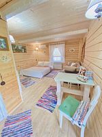 Четырёхместный номер Comfort с красивым видом из окна, Gostevoy Dom Lyubimaya Dacha, Каменномостский
