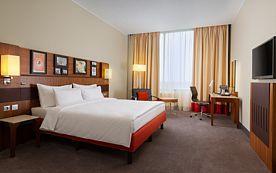 Двухместный номер Премиум двуспальная кровать, Отель Cosmos Selection Moscow Sheremetyevo Airport Hotel, a member of Radisson Individuals, Химки