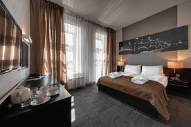 УЛУЧШЕННЫЙ НОМЕР С БАЛКОНОМ. ВИД НА ГОРОД, Отель Mary Hotel, Санкт-Петербург