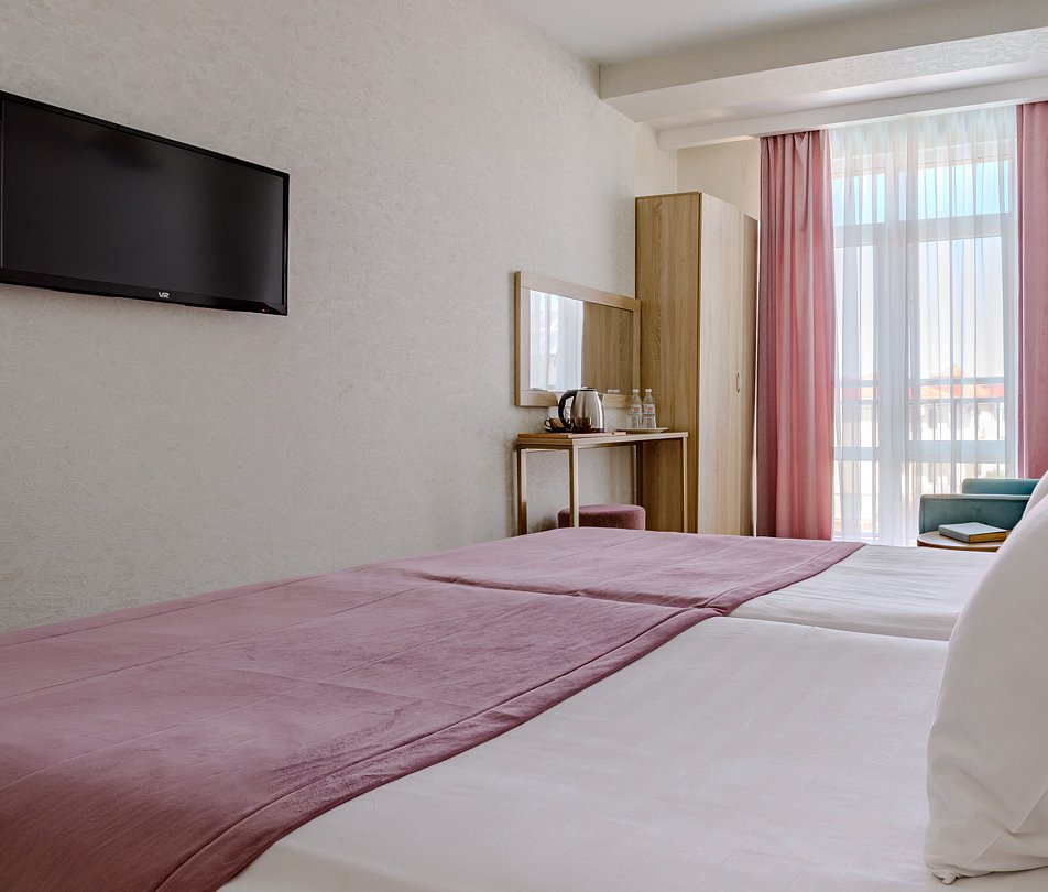 Стандартный 2-местный 1-комнатный (без доп. места)