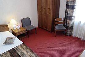 Первая категория. Одноместный улучшенный, Гостиница Саппоро, Хабаровск