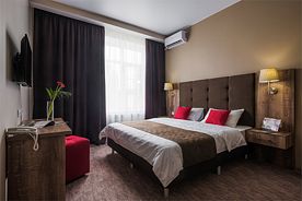 Стандарт двухместный с одной большой кроватью, Отель "Granat", Астрахань
