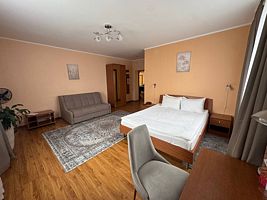 Номер-студио с 1 двуспальн.кроватью и диваном, Отель Bellmont, Златоуст