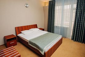 Двухместный номер с 1 кроватью, Гостиница Аврора, Магнитогорск