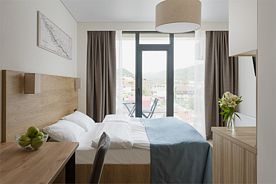 Студия вид на бассейн / Studio Pool View, Апарт-отель LAVICON APART NEBUG 3*, Небуг