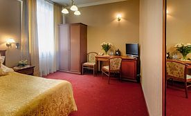 Одноместный номер, Бизнес-отель Купеческий, Красноярск
