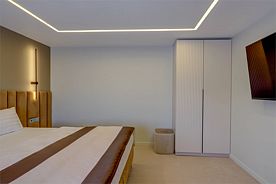 Улучшенный стандартный номер с одной двуспальной кроватью, Гостиница АНРО, Северодвинск