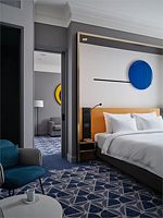 Люкс Амбассадор с балконом, Отель Maidens Hotel, Москва
