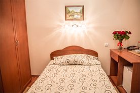 «Стандартный» (полутороспальная кровать), Отель VIP House на Ставропольской, Самара