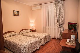 «Стандартный» (две раздельные одноместные кровати), Отель VIP House на Ставропольской, Самара