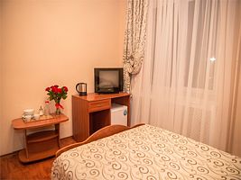 «Стандартный» (одна двухспальная кровать), Отель VIP House на Ставропольской, Самара