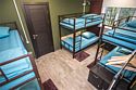Место в шестиместном смешанном номере, Хостел Green Hostel, Хабаровск