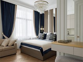Студио + с видом на Неву, Бутик-отель Приоритет, Санкт-Петербург