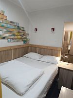 Стандартный двухместный номер с 1 кроватью и душем первый этаж, Мини-отель «Арт галактика», Москва