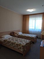 Двухкомнатный полулюкс 4 отдельные односпальные кровати, Отель Печора, Москва
