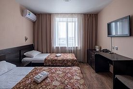 "Первая" категория с раздельными кроватями, Гостиница Авиатор, Казань