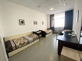 Стандартный номер с 3-мя односпальными кроватями, Отель Юг, Екатеринбург