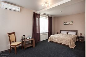 Улучшенный двухместный номер с 1 кроватью, Гостиница Mirotel, Волгоград