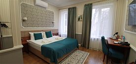 Двухместный с 1 большой кроватью, Отель Маркелл, Москва