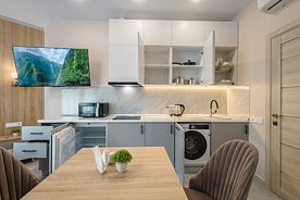 Кореиз, Парковый спуск, 11Б - Студия 1 этаж кв.6, Апартаменты Family Pride Apartments, Кореиз